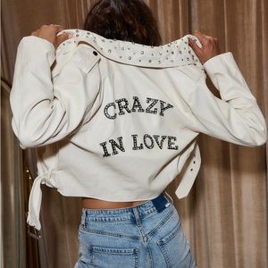 Crazy in Love Vegan Leather Jacket from 12th Tribe